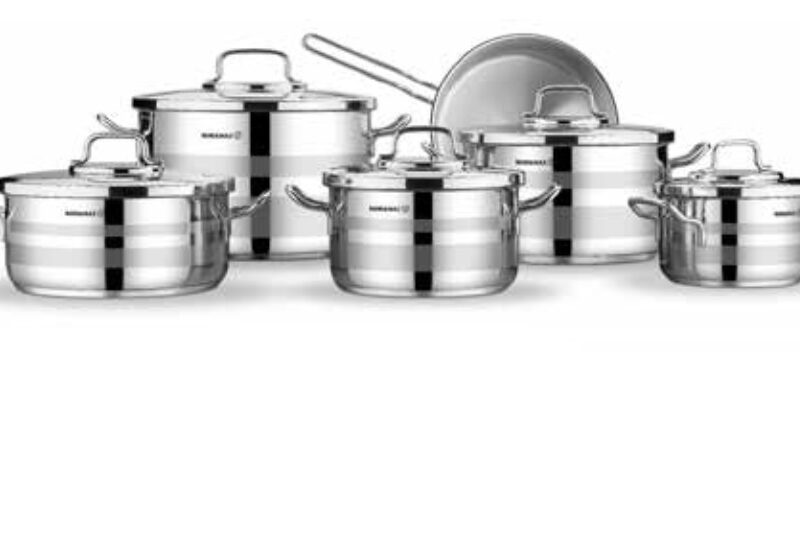 Astron 11-piece stainless steel set XL