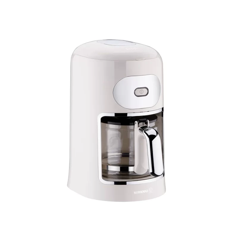 Korkmaz Drippa One-Touch Filter Coffee Machine Vanilla