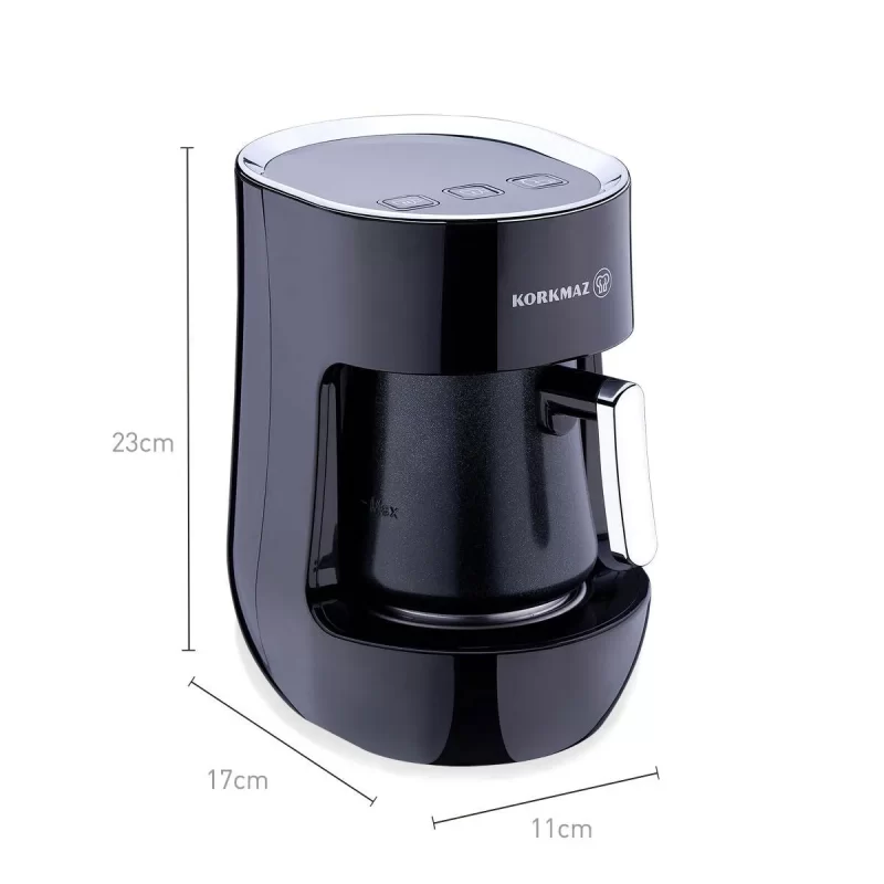 Korkmaz Otantik Turkish Coffee Machine Black