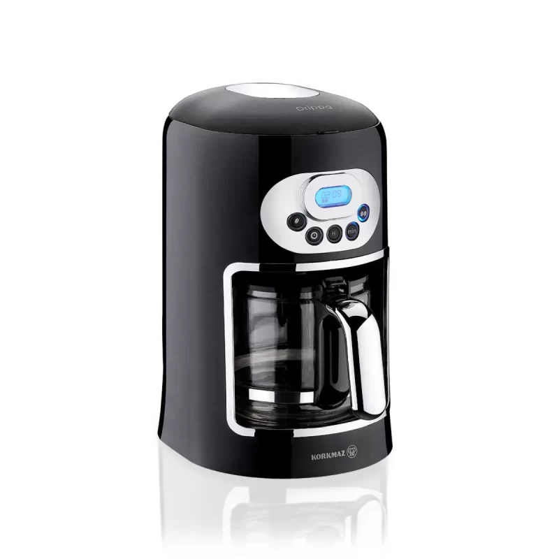 Korkmaz Drippa LCD Filter Coffee Machine Black